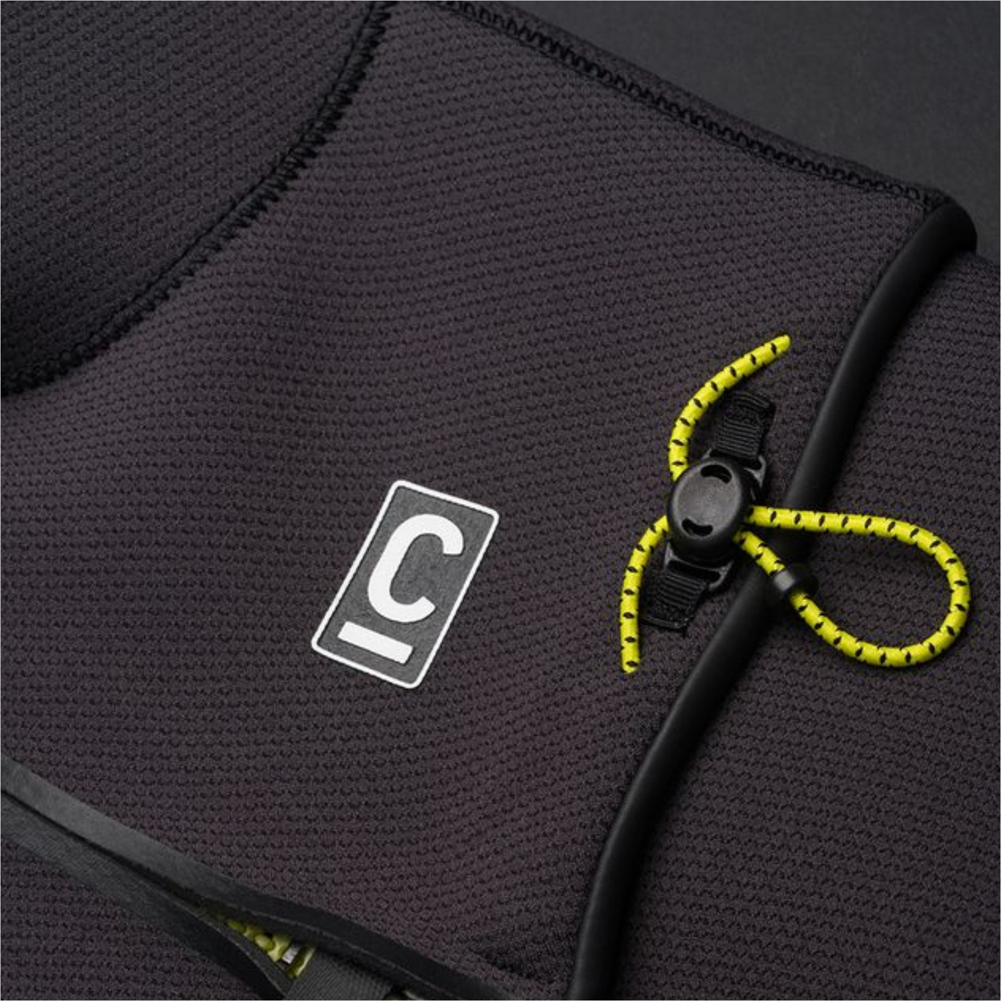 2026 C-Skins Mens Nuwave Rewired 5/4mm Chest Zip Wetsuit CRW54MC - Black / Meteor / Lime
